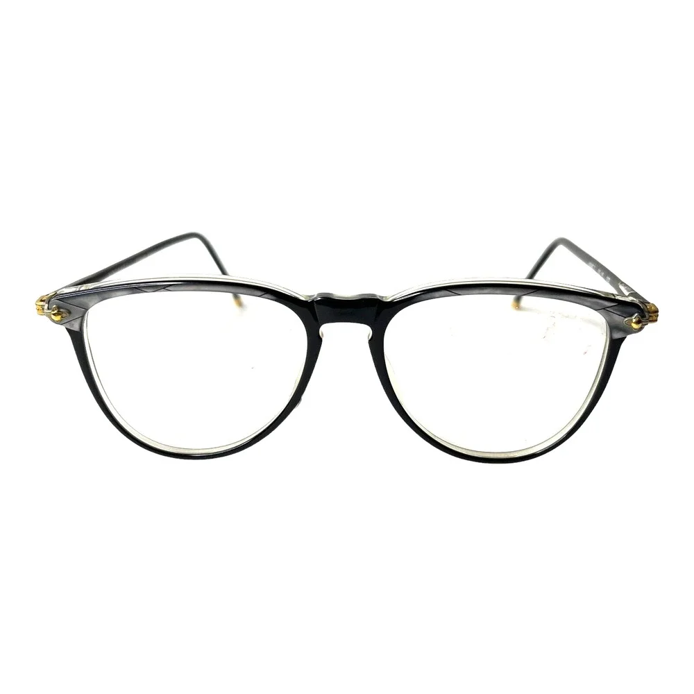 Vogart Womens Eyeglasses Frame Grey‎ Black Kent 7 52-18-102 H5840